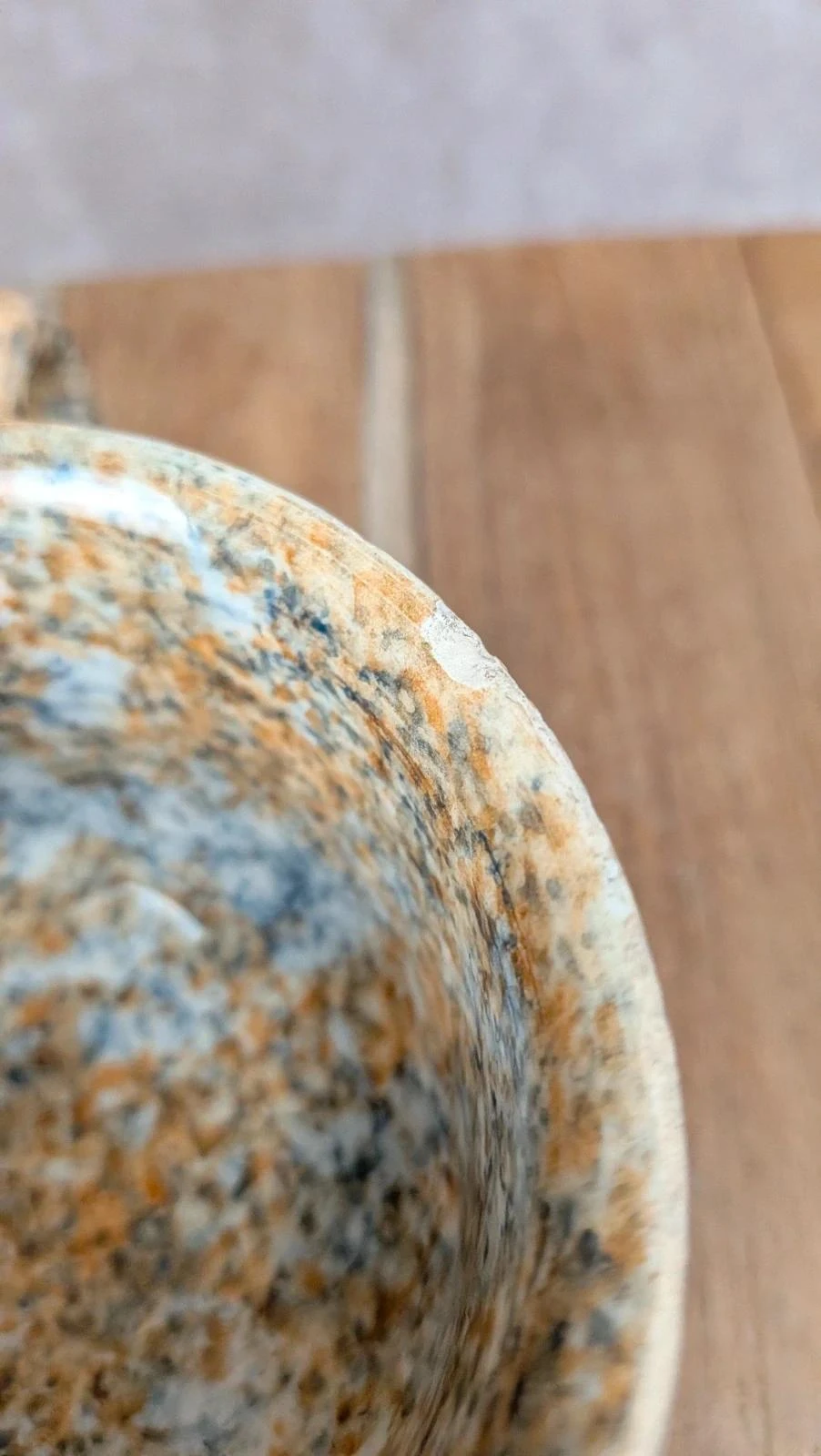 Taza vintage Vallauris decoración pintada a mano – photo 6